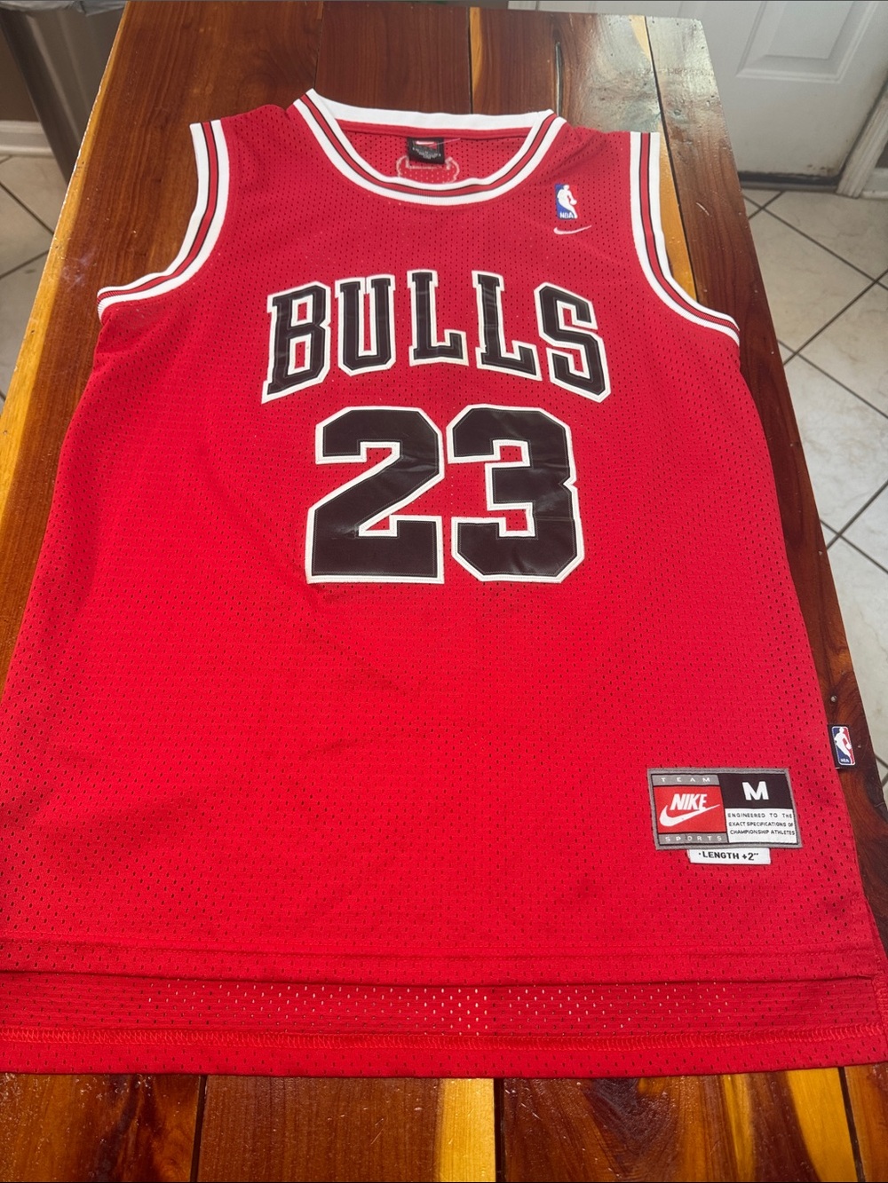 Nike Red Chicago Bulls 23 Hardwood Basketball Jersey